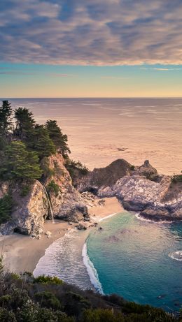 Big-Sur, sea, shore Wallpaper 640x1136