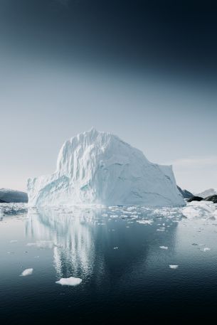Обои 5178x7763 айсберг, лед, зима