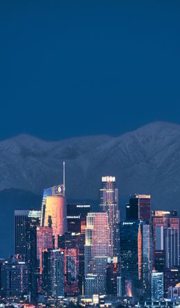 los angeles, city, USA Wallpaper 600x1024