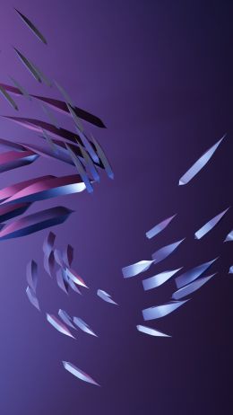 abstraction, purple, background Wallpaper 750x1334