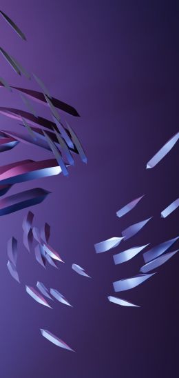 abstraction, purple, background Wallpaper 720x1520