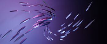 abstraction, purple, background Wallpaper 3440x1440