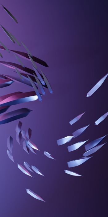 abstraction, purple, background Wallpaper 720x1440