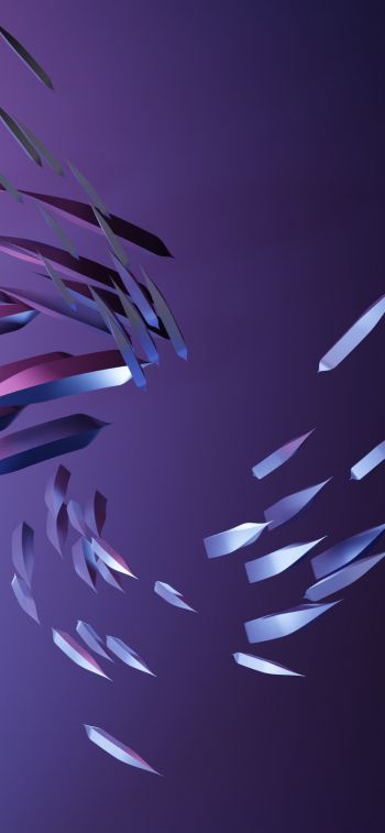 abstraction, purple, background Wallpaper 828x1792