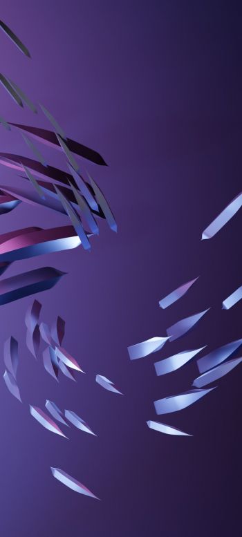 abstraction, purple, background Wallpaper 720x1600