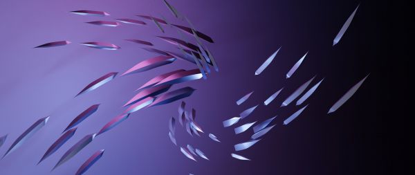 abstraction, purple, background Wallpaper 2560x1080