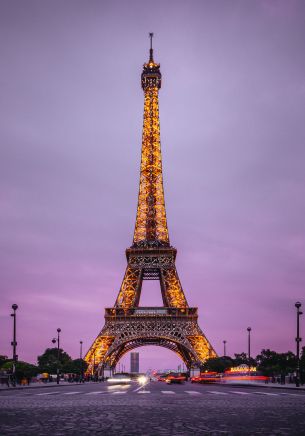 Eiffel Tower, Paris, France Wallpaper 1668x2388