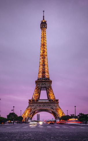 Eiffel Tower, Paris, France Wallpaper 1200x1920