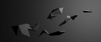 abstraction, black, background Wallpaper 3440x1440