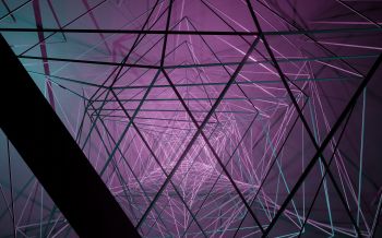 abstraction, 3D, purple Wallpaper 2560x1600