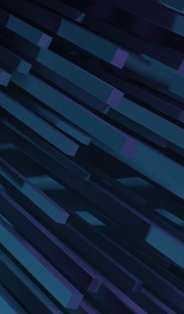 abstraction, 3D, blue Wallpaper 600x1024