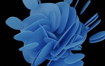abstraction, blue, 3D Wallpaper 2560x1600