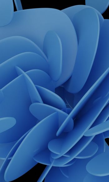 abstraction, blue, 3D Wallpaper 1200x2000
