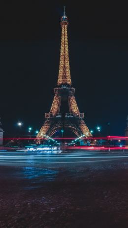 Eiffel Tower, Paris, France Wallpaper 1440x2560