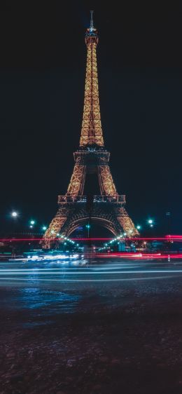 Eiffel Tower, Paris, France Wallpaper 1284x2778