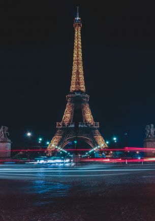 Eiffel Tower, Paris, France Wallpaper 1668x2388