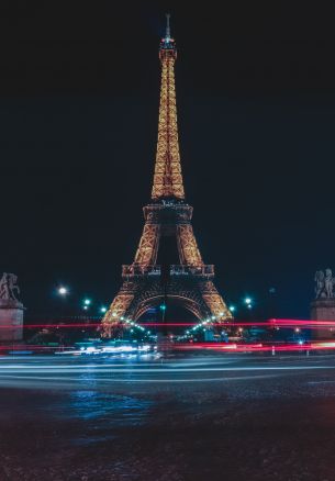 Eiffel Tower, Paris, France Wallpaper 1640x2360