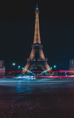 Eiffel Tower, Paris, France Wallpaper 1200x1920