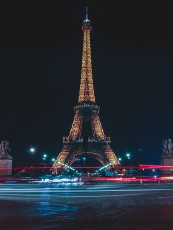 Обои 2048x2732 Эйфелева башня, Париж, Франция