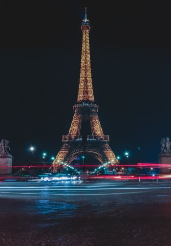 Обои 1640x2360 Эйфелева башня, Париж, Франция