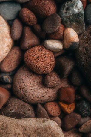 stones, background, brown Wallpaper 640x960