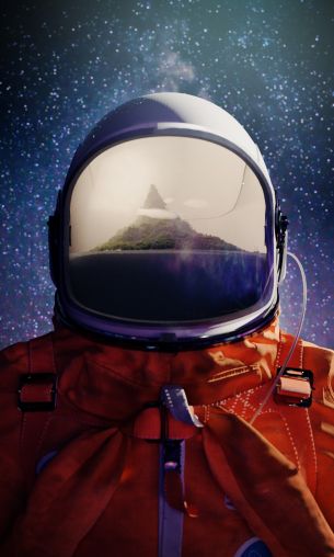 astronaut, astronaut Wallpaper 1200x2000