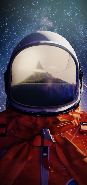 astronaut, astronaut Wallpaper 1440x3040