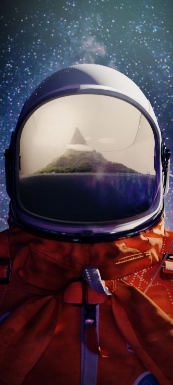 astronaut, astronaut Wallpaper 1080x2400