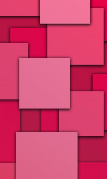 Обои 1200x2000 квадраты, абстракция, розовый