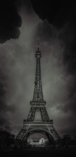 Eiffel Tower, Paris, France Wallpaper 1440x2960