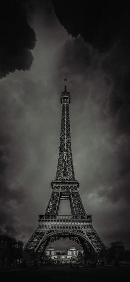 Eiffel Tower, Paris, France Wallpaper 1080x2340