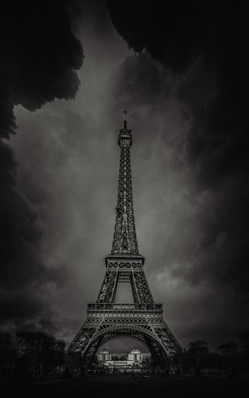 Eiffel Tower, Paris, France Wallpaper 1752x2800