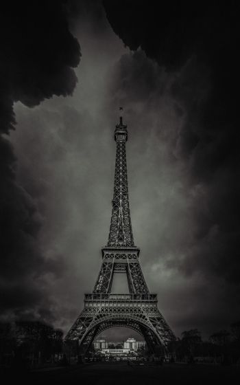 Eiffel Tower, Paris, France Wallpaper 1200x1920