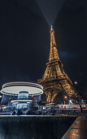 Eiffel Tower, Paris, France Wallpaper 1752x2800