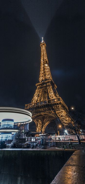 Eiffel Tower, Paris, France Wallpaper 1125x2436