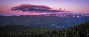 Mount Hood, mountain, landscape Wallpaper 2560x1080