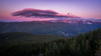 Mount Hood, mountain, landscape Wallpaper 1280x720