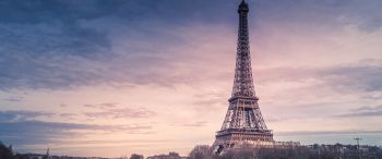 Eiffel Tower, Paris, France Wallpaper 3440x1440