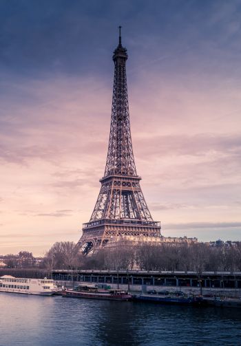 Eiffel Tower, Paris, France Wallpaper 1640x2360
