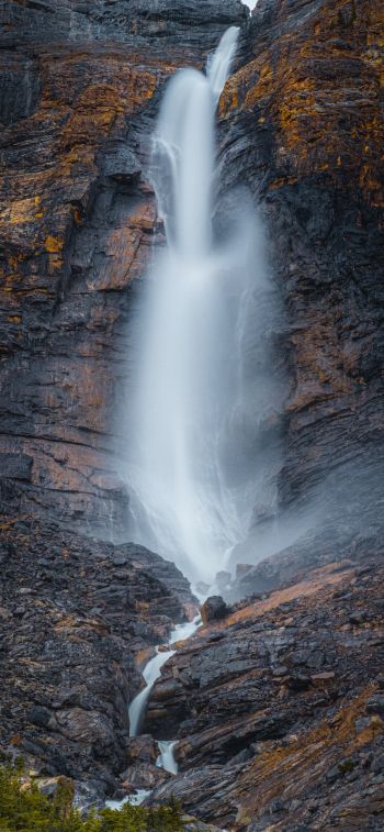 Takakkou Waterfall Wallpaper 1125x2436