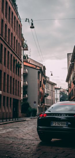 Porsche Panamera, Italy, Milan Wallpaper 720x1520