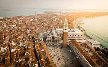 Venice, Italy, bird's eye view Wallpaper 2560x1600