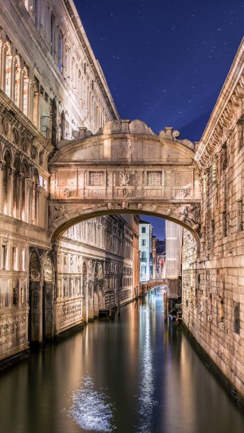 Обои 640x1136 Венеция, Италия, канал