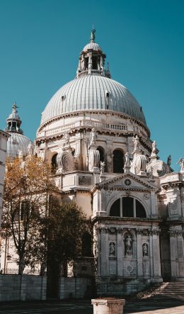 church, dome, Venice Wallpaper 600x1024