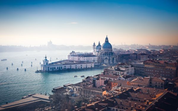 Venice, Italy, bird's eye view Wallpaper 1920x1200