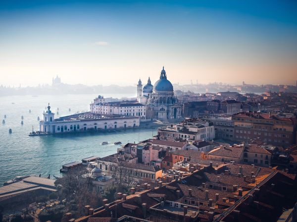 Venice, Italy, bird's eye view Wallpaper 800x600