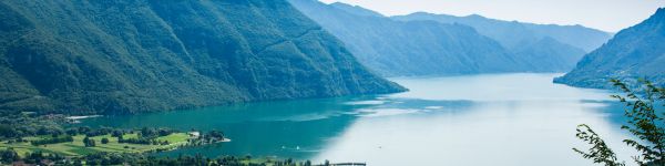 landscape, bird's eye view, Italy Wallpaper 1590x400