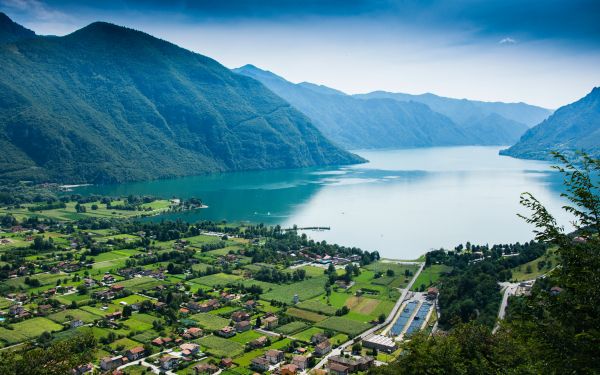 landscape, bird's eye view, Italy Wallpaper 1920x1200