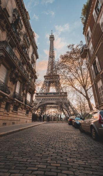 Eiffel Tower, Paris, France Wallpaper 600x1024