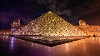 Louvre, Paris, France Wallpaper 2560x1440